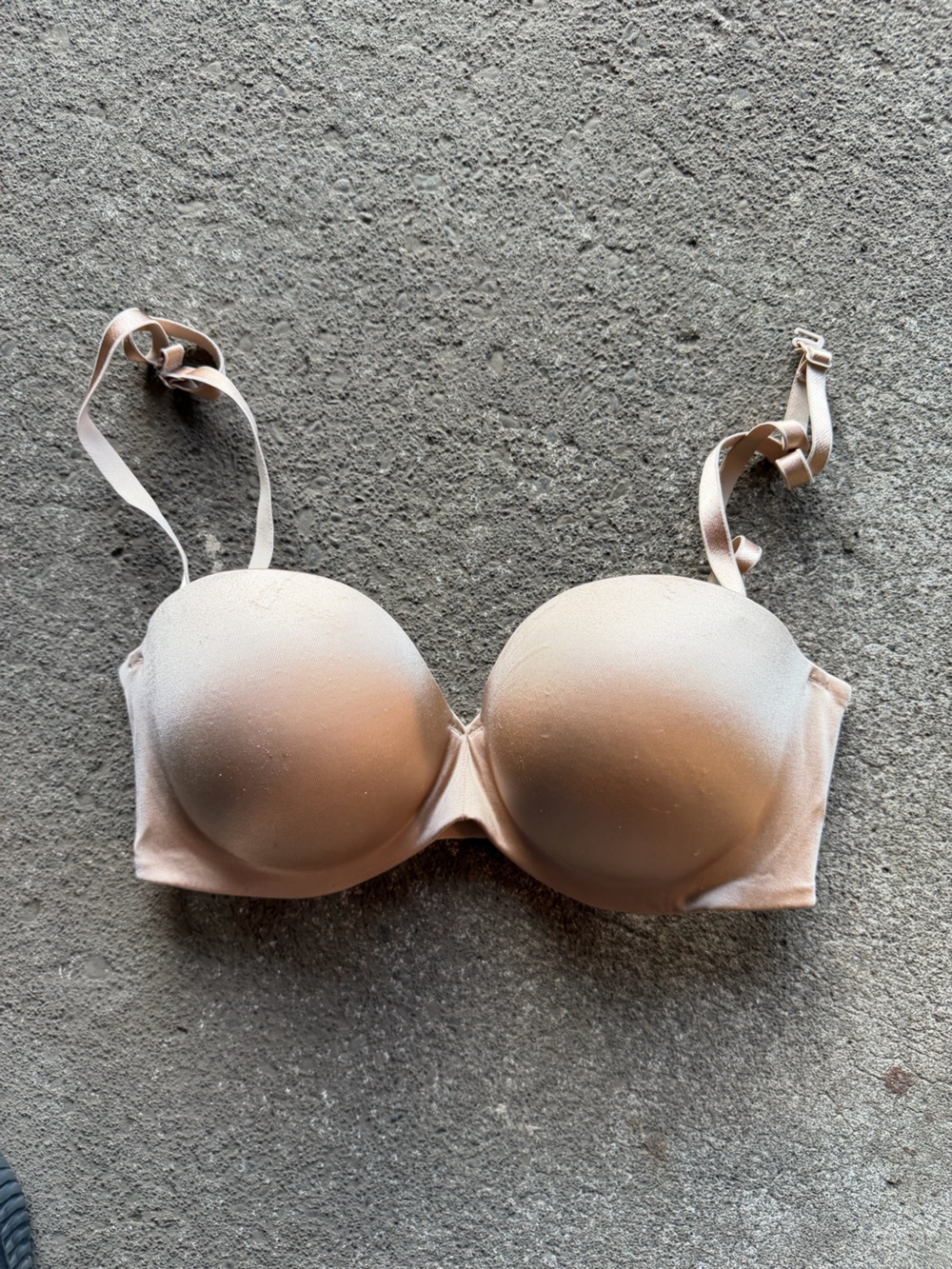 SOMA ENHANCING SHAPE STRAPLESS PUSH UP BRA Size 36D